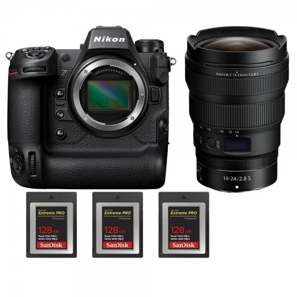 Nikon Z9 + Z 14-24mm f/2.8 S + 3 SanDisk 128GB Extreme PRO CFexpress Type B-1