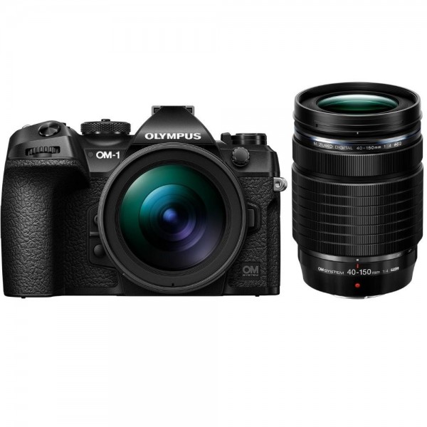 OM SYSTEM OM-1 + ED 12-40 mm f/2,8 PRO II + ED 40-150 mm f/4 PRO - Cámara mirrorless|MCZ DIRECT