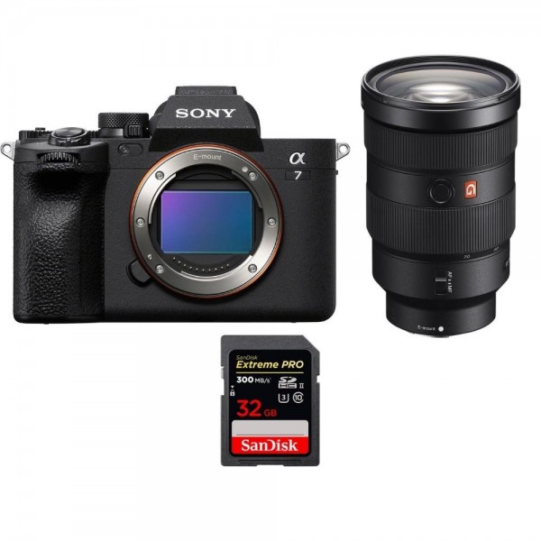 Sony A7 IV + FE 24-70mm f/2.8 GM + 1 SanDisk 32GB Extreme PRO UHS-II SDXC 300 MB/s - Cámara mirrorless-1