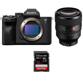 Sony A7 IV + FE 50mm f/1.2 GM + 1 SanDisk 32GB Extreme PRO UHS-II SDXC 300 MB/s - Cámara mirrorless-1