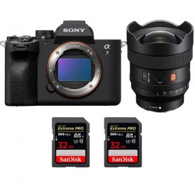 Sony A7 IV + FE 14mm f/1.8 GM + 2 SanDisk 32GB Extreme PRO UHS-II SDXC 300 MB/s - Cámara mirrorless-1