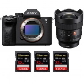 Sony A7 IV + FE 14mm f/1.8 GM + 3 SanDisk 32GB Extreme PRO UHS-II SDXC 300 MB/s - Cámara mirrorless-1