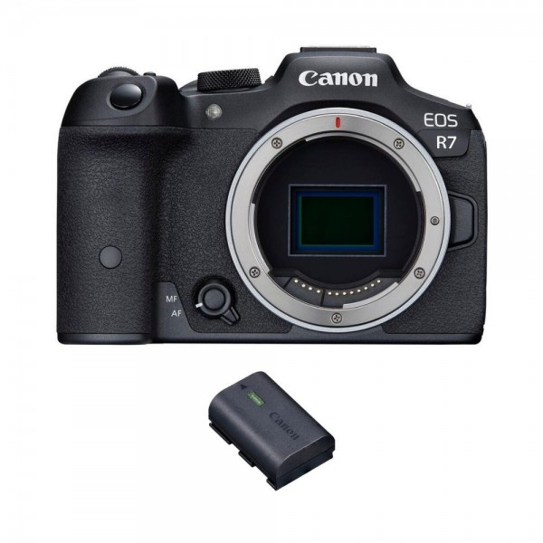 Canon EOS R7 + Canon LP-E6NH - Hybrid Camera-1