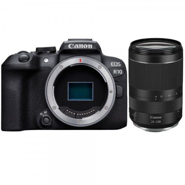 Canon EOS R10 + RF 24-240mm F4-6.3 IS USM - Cámara mirrorless APS-C|MCZ DIRECT