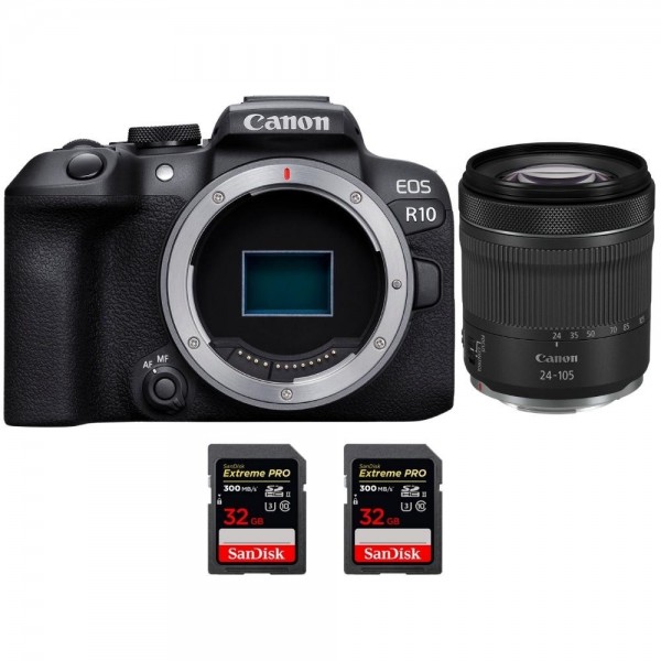 New CANON EOS R10 Mirrorless Digital Camera Body Only 24.2MP APS-C