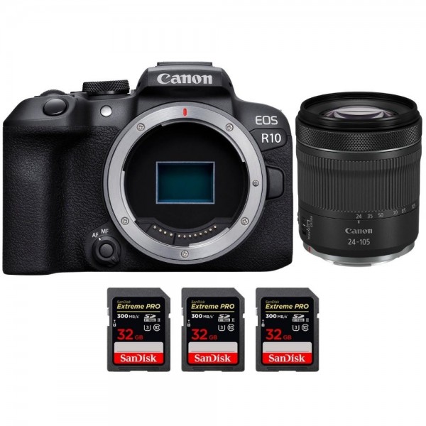 Canon EOS R10 Body - APS-C Mirroless Canon camera