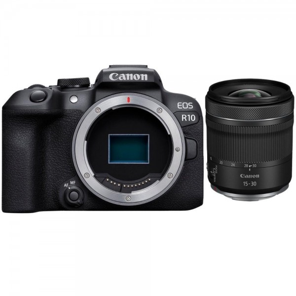 Canon EOS R10 + RF 15-30 mm F4.5-6.3 IS STM - Cámara mirrorless APS-C|MCZ DIRECT