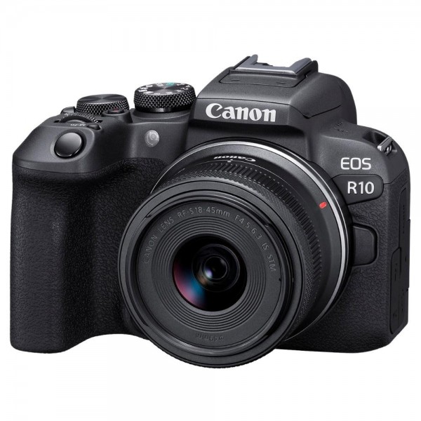 Canon EOS R10 + RF-S 18-45 mm f/4,5-6,3 IS STM - Cámara mirrorless APS-C|MCZ DIRECT