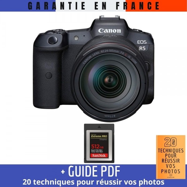 Canon EOS R5 + RF 24-105mm f/4L IS USM + SanDisk 512GB Extreme PRO CFexpress Type B-2