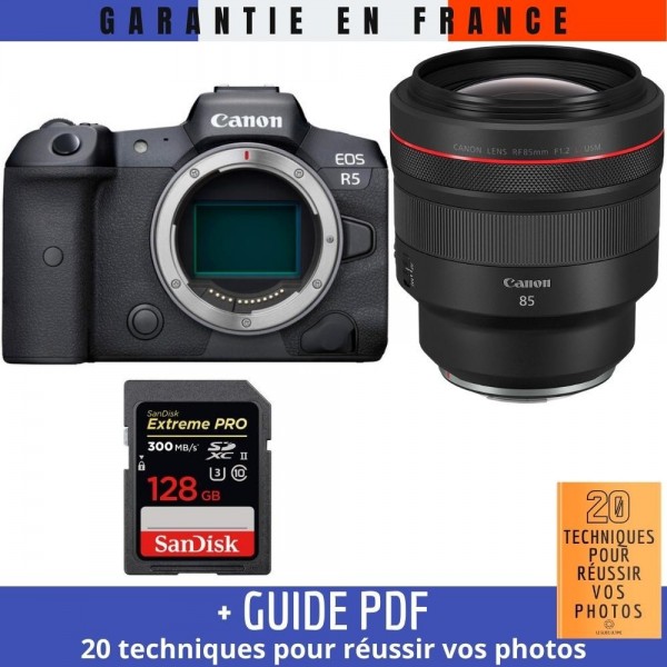 Canon EOS R5 + RF 85mm f/1.2L USM + SanDisk 128GB Extreme PRO UHS-II SDXC 300 MB/s-2