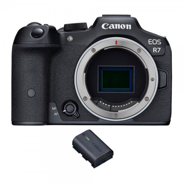 Canon EOS R7 + 1 Canon LP-E6NH - Hybrid Camera-1