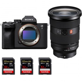 Sony Alpha 7 IV + FE 24-70mm f/2.8 GM II + 3 SanDisk 32GB Extreme PRO UHS-II SDXC 300 MB/s - Cámara mirrorless-1