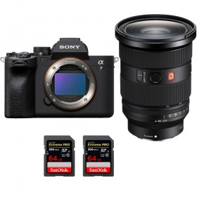 Sony Alpha 7 IV + FE 24-70mm f/2.8 GM II + 2 SanDisk 64GB Extreme PRO UHS-II SDXC 300 MB/s - Cámara mirrorless-1