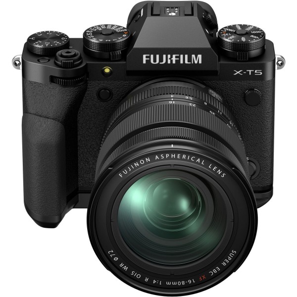 Fujifilm X-T5 + 16-80mm f/4 R OIS WR (Negro) - Cámara APS-C|MCZ DIRECT