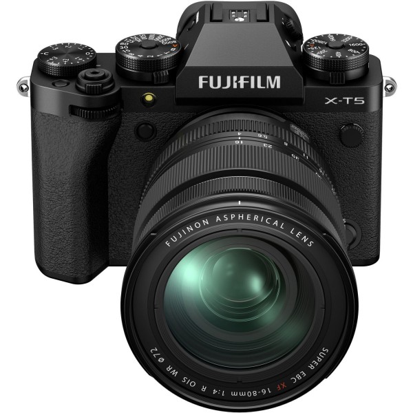 Fujifilm X-T5 + 16-80mm f/4 R OIS WR (Negro) - Cámara APS-C|MCZ DIRECT