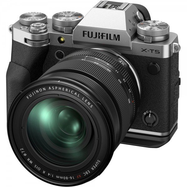 Fujifilm X-T5 + 16-80mm f/4 R OIS WR (Silver) - Appareil Photo APS-C|MCZ DIRECT