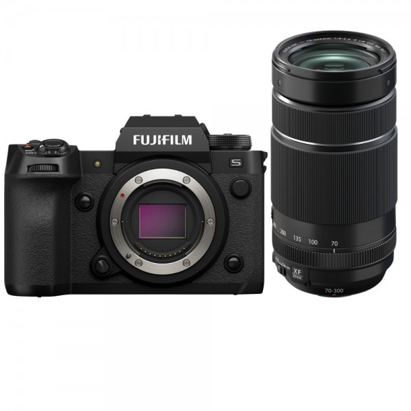 Fujifilm X-H2S + XF 70-300 mm f/4-5,6 R LM OIS WR - Cámara fotográfica APS-C|MCZ DIRECT