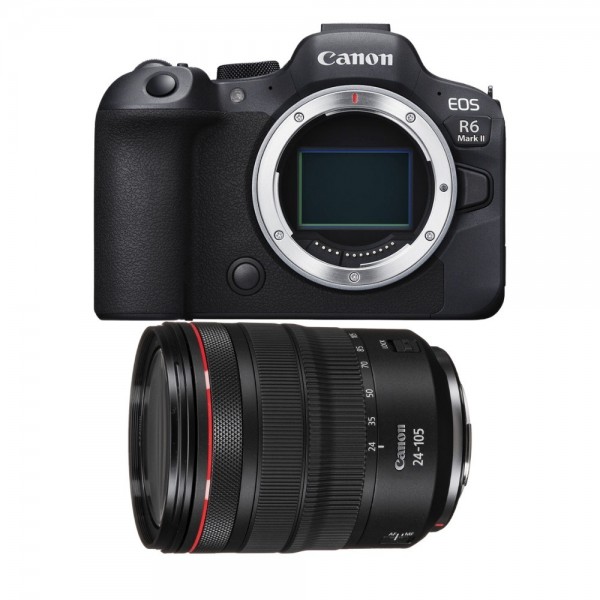 Canon EOS R6 Mark II + RF 24-105mm f/4 L IS USM - Full Frame Mirrorless  Camera