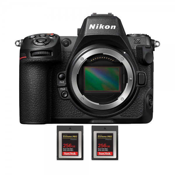 Nikon Z8 + 2 SanDisk 256GB Extreme PRO CFexpress Type B|MCZ DIRECT