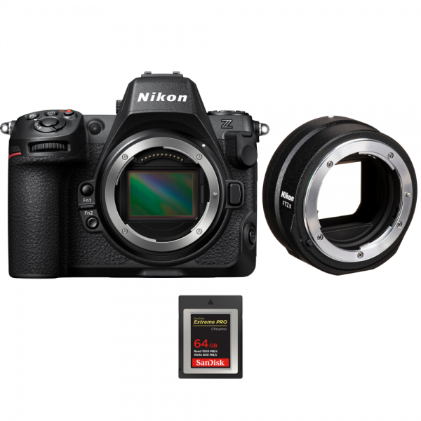 Nikon Z8 + FTZ II + 1 SanDisk 64GB Extreme PRO CFexpress Type B-1