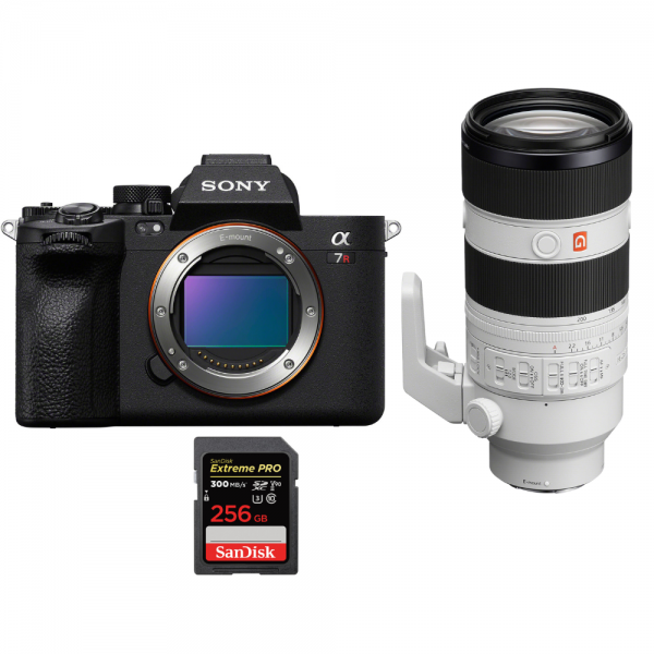 Sony A7R V + FE 70-200mm f/2.8 GM OSS II + 1 SanDisk 256GB Extreme PRO UHS-II SDXC 300 MB/s - Appareil Photo Hybride-1