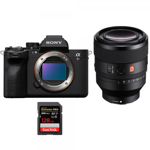 Sony A7R V + FE 50mm f/1.2 GM + 1 SanDisk 128GB Extreme PRO UHS-II SDXC 300 MB/s - Appareil Photo Hybride-1