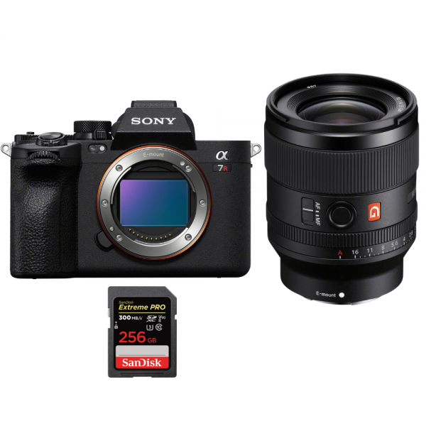 Sony A7R V + FE 35mm f/1.4 GM + 1 SanDisk 256GB Extreme PRO UHS-II SDXC 300 MB/s - Appareil Photo Hybride-1