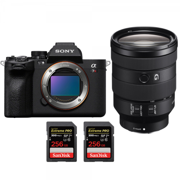 Sony A7R V + FE 24-105mm f/4 G OSS + 2 SanDisk 256GB Extreme PRO UHS-II SDXC 300 MB/s-1