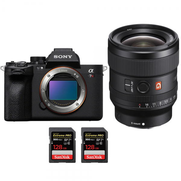 Sony A7R V + FE 24mm f/1.4 GM + 2 SanDisk 128GB Extreme PRO UHS-II SDXC 300 MB/s - Appareil Photo Hybride-1