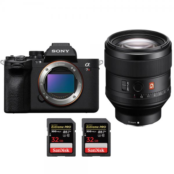 Sony A7R V + FE 85mm f/1.4 GM + 2 SanDisk 32GB Extreme PRO UHS-II SDXC 300 MB/s - Appareil Photo Hybride-1