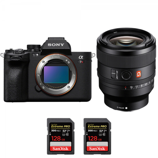 Sony A7R V + FE 50mm f/1.4 GM + 2 SanDisk 128GB Extreme PRO UHS-II SDXC 300 MB/s - Appareil Photo Hybride-1