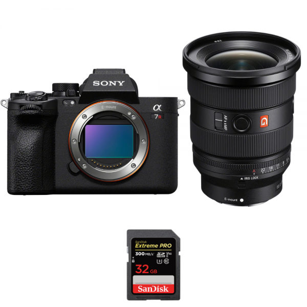 Sony A7R V + FE 16-35mm f/2.8 GM II + 1 SanDisk 32GB Extreme PRO UHS-II SDXC 300 MB/s - Appareil Photo Hybride|MCZ DIRECT