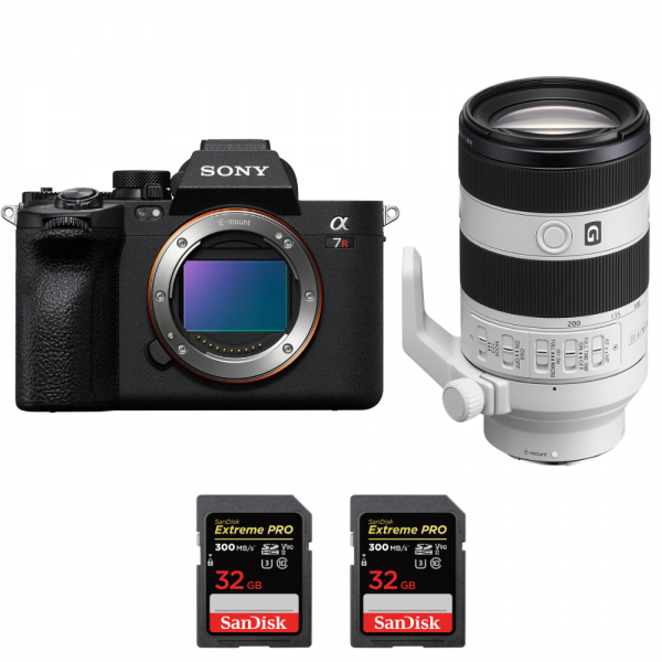 Sony A7R V + FE 70-200mm f/4 Macro G OSS II + 2 SanDisk 32GB Extreme PRO UHS-II SDXC 300 MB/s - Appareil Photo Hybride-1