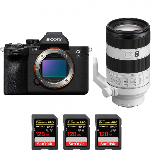 Sony A7R V + FE 70-200mm f/4 Macro G OSS II + 3 SanDisk 128GB Extreme PRO UHS-II SDXC 300 MB/s-1