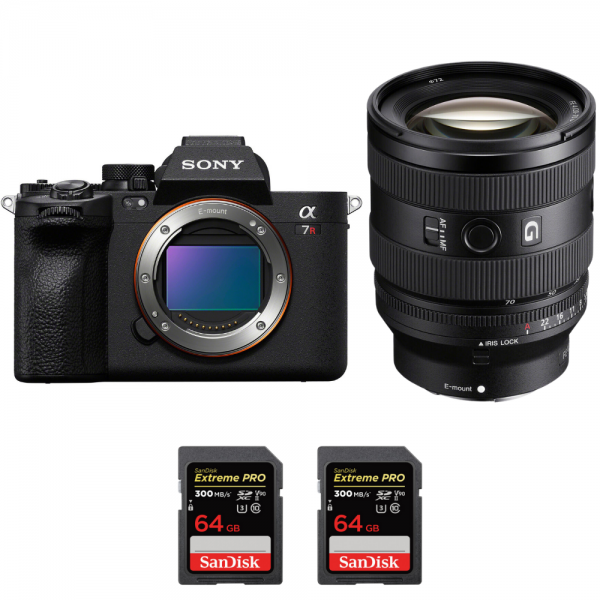 Sony A7R V + FE 20-70mm f/4 G + 2 SanDisk 64GB Extreme PRO UHS-II SDXC 300 MB/s - Appareil Photo Hybride-1