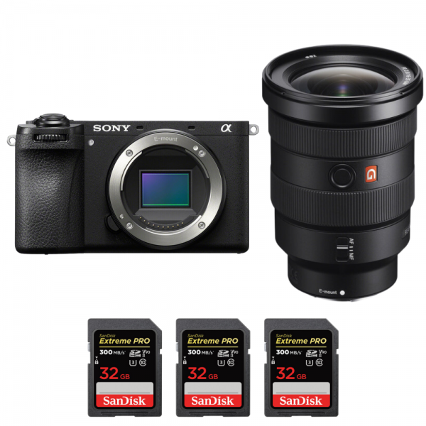 Sony A6700 + FE 16-35mm f/2.8 GM + 3 SanDisk 32GB Extreme PRO UHS-II SDXC 300 MB/s-1