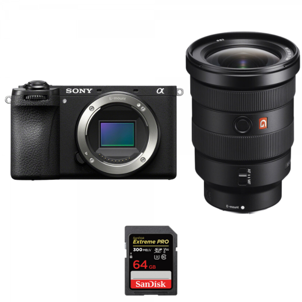 Sony A6700 + FE 16-35mm f/2.8 GM + 1 SanDisk 64GB Extreme PRO UHS-II SDXC 300 MB/s|MCZ DIRECT