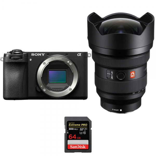 Sony A6700 + FE 12-24mm f/2.8 GM + 1 SanDisk 64GB Extreme PRO UHS-II SDXC 300 MB/s|MCZ DIRECT