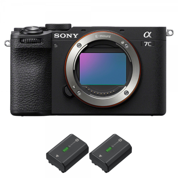 Sony A7C II Negro + 2 Sony NP-FZ100|MCZ DIRECT