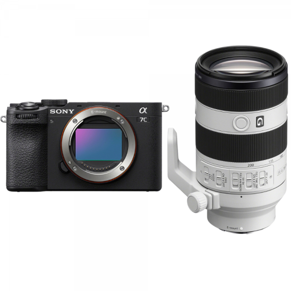 Sony A7C II Black + FE 70-200mm f/4 Macro G OSS II|MCZ DIRECT