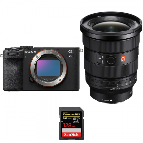 Sony A7C II Negro + FE 16-35mm f/2.8 GM II + 1 SanDisk 128GB Extreme PRO UHS-II SDXC 300 MB/s|MCZ DIRECT