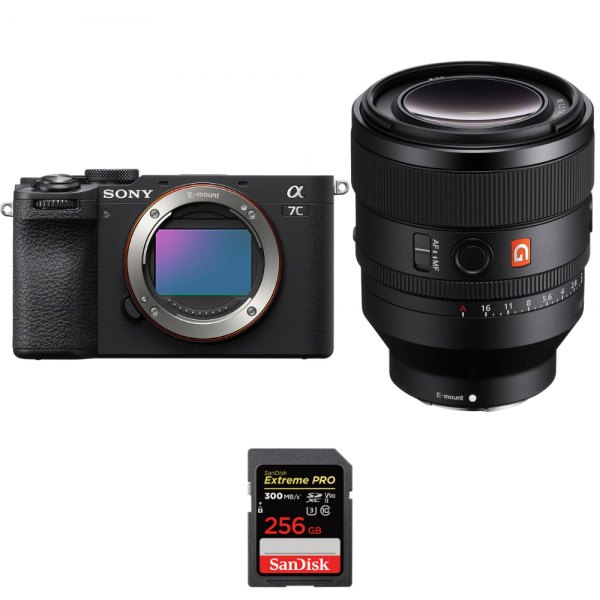 Sony A7C II Negro + FE 50mm f/1.2 GM + 1 SanDisk 256GB Extreme PRO UHS-II SDXC 300 MB/s-1