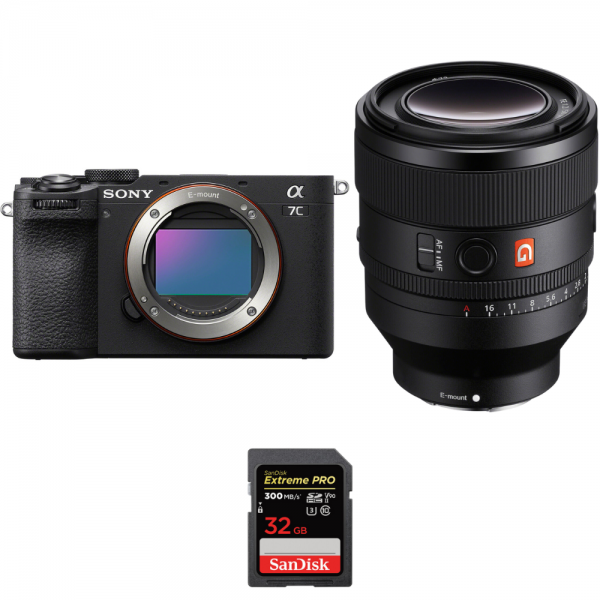 Sony A7C II Negro + FE 50mm f/1.2 GM + 1 SanDisk 32GB Extreme PRO UHS-II SDXC 300 MB/s-1