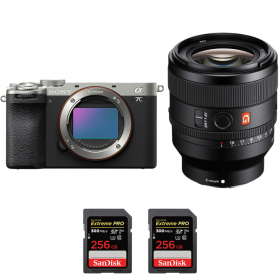 Sony A7C II Silver + FE 50mm f/1.4 GM + 2 SanDisk 256GB Extreme PRO UHS-II SDXC 300 MB/s-1