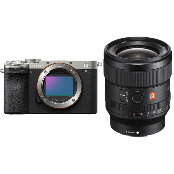 Sony A7C II Silver + FE 24mm f/1.4 GM - Appareil Photo Hybride|MCZ DIRECT