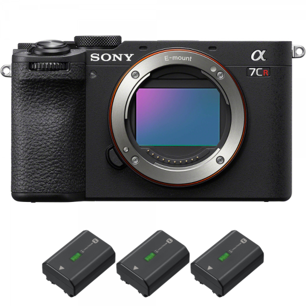 Sony A7CR Noir + 3 Sony NP-FZ100 - Appareil Photo Hybride|MCZ DIRECT