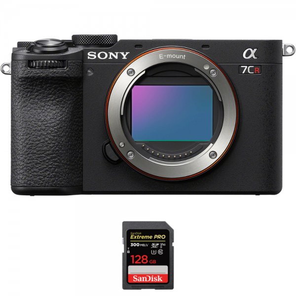 Sony A7CR Noir + 1 SanDisk 128GB Extreme PRO UHS-II SDXC 300 MB/s-1