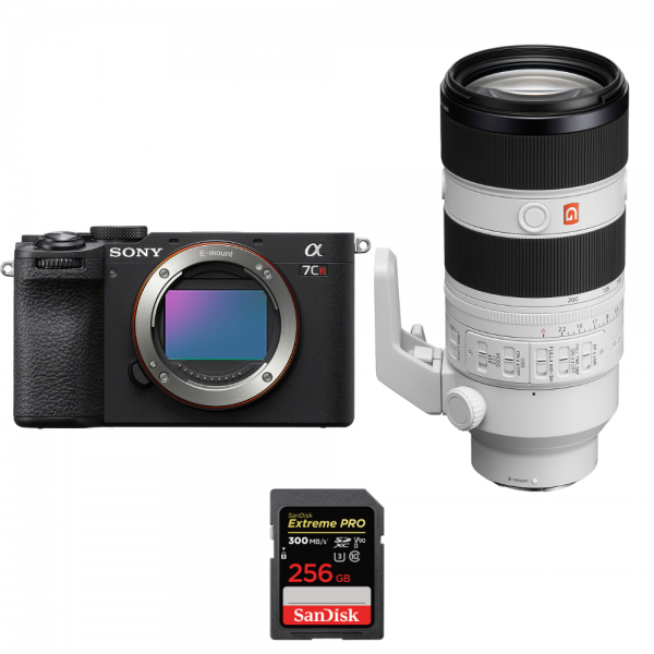 Sony A7CR Negro + FE 70-200mm f/2.8 GM OSS II + 1 SanDisk 256GB Extreme PRO UHS-II SDXC 300 MB/s-1