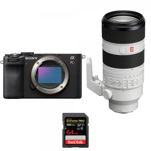 Sony A7CR Noir + FE 70-200mm f/2.8 GM OSS II + 1 SanDisk 64GB Extreme PRO UHS-II SDXC 300 MB/s-1