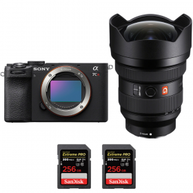 Sony A7CR Noir + FE 12-24mm f/2.8 GM + 2 SanDisk 256GB Extreme PRO UHS-II SDXC 300 MB/s-1